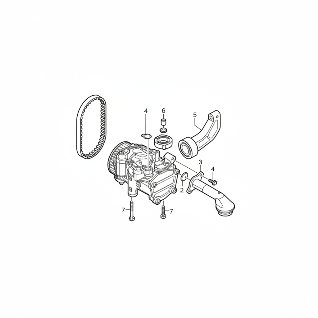 Timing Belt CT1218 04L115264A Compatible With SKODA KODIAQ I (NS7, NV7, NS6) OCTAVIA III (5E3, NL3, NR3) (CONTINENTAL)