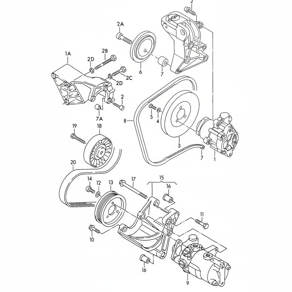 MULTI-RIB BELT 6PK1693 054903137B Compatible With VW POLO V (6R1, 6C1) (CONTINENTAL)