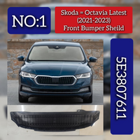 Front Bumper Shield 5E3807611 Compatible With Skoda Octavia (2021-2023) Tag No.1