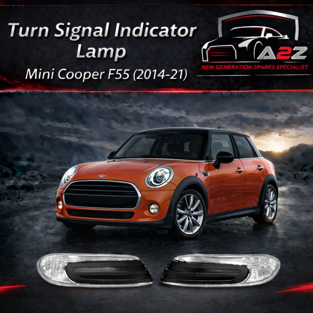 Front LED Turn Signal Light Left 63137298347 & Right 63137298348 Compatible With Mini Cooper F55