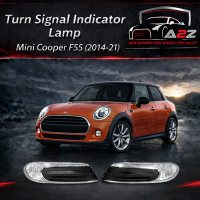 Front LED Turn Signal Light Left 63137298347 & Right 63137298348 Compatible With Mini Cooper F55