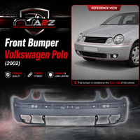 Front Bumper 6Q0807217 Compatible With Volkswagen Polo (2002)