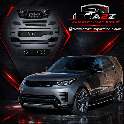 Body Kit (Glossy Black) Compatible With Land Rover Discovery 5 L462 2017