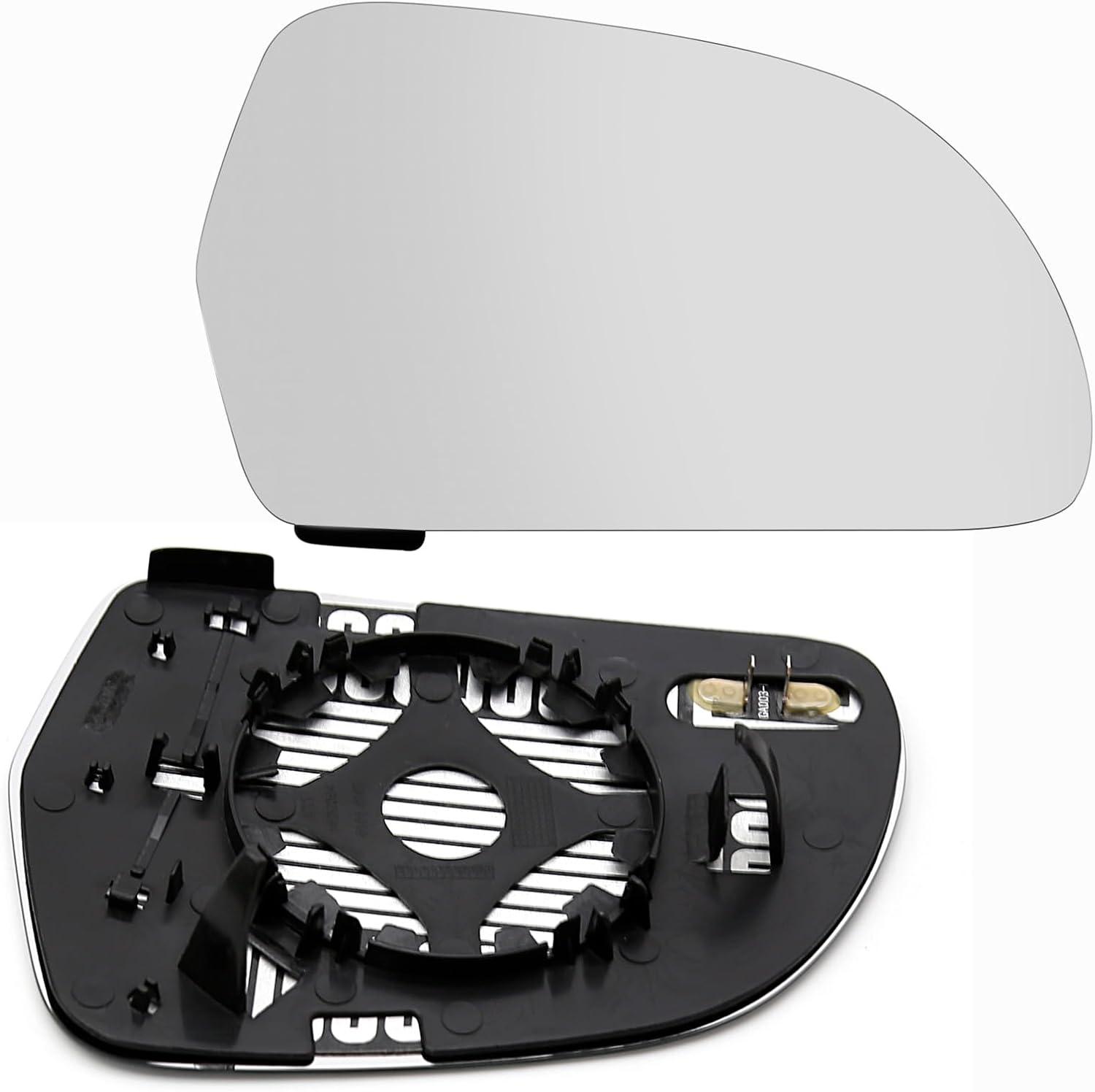 Side Rearview Wing Side Mirror Glass Left 8U0857535 & Right 8U0857536 Compatible With AUDI A3 & A4 B8 (8K2) | A4 / S4 & A6 C6 (4F2) | A6 / S6 & A8 D3 (4E2, 4E8) | A8 / S8 | A8L & Q3 (8UB, 8UG)
