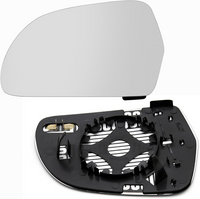Side Rearview Wing Side Mirror Glass Left 8U0857535 & Right 8U0857536 Compatible With AUDI A3 & A4 B8 (8K2) | A4 / S4 & A6 C6 (4F2) | A6 / S6 & A8 D3 (4E2, 4E8) | A8 / S8 | A8L & Q3 (8UB, 8UG)