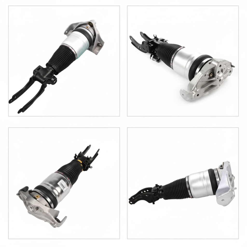 Front Right Air Suspension  Shock Absorber Strut 7L6616040D  7L6616040 7L6616040E Compatible With AUDI Q7 (4LB) & PORSCHE CAYENNE (9PA) & VW TOUAREG (7LA, 7L6, 7L7) (2007-15)