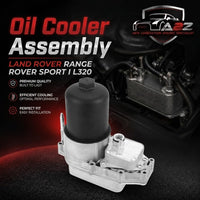 OIL COOLER Assembly LR009570 C2S35335 C2S39118 JDE3879 1354253 C2S39110 4R8Q6C711DB C2S51204 For LAND ROVER RANGE ROVER SPORT I L320 Tag-O-111
