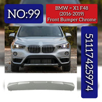 Front Bumper Chrome 51117425974 Compatible With BMW X1 (F48) (2016-2019) Tag No.99