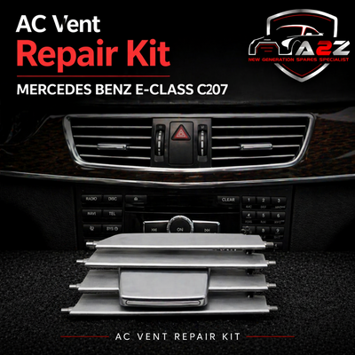 Center AC Conditioner Air Vent Grill Outlet Tab Clip Repair Kit 2078300000 Compatible With MERCEDES BENZ E-CLASS C207 Tag-ACR-17