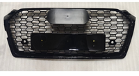 RS5 Full Black Honeycomb Show Grill Compatible With Audi = A5 (2017-19) Tag No.202