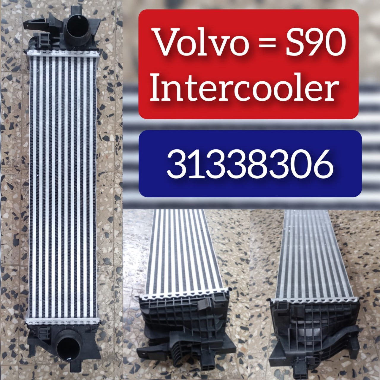 Intercooler 31338306 Compatible With  VOLVO - S90  S90 II (234)