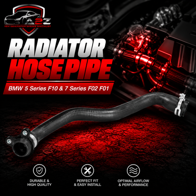Radiator Hose Pipe 11537581063 Compatible With BMW 5 Series F10 & 7 Series F02 F01 Tag-H-113