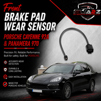 Front Brake Pad Wear Sensor 7P0907637A Compatible With PORSCHE CAYENNE 92A & PANAMERA 970