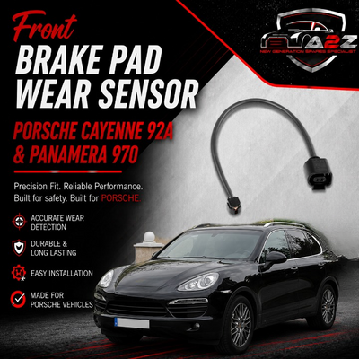 Front Brake Pad Wear Sensor 7P0907637A Compatible With PORSCHE CAYENNE 92A & PANAMERA 970