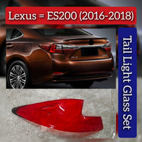 Tail Light Glass Compatible With Lexus ES200 (2016-2018)