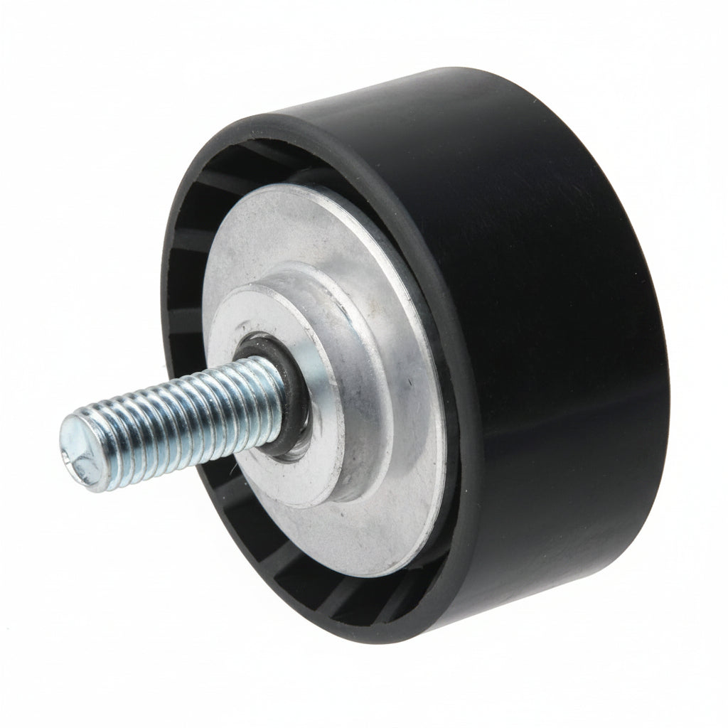 Belt Idler Pulley 022145276A 95510227600 Compatible with AUDI Q7 (4LB) & PORSCHE CAYENNE (9PA) & VW PHAETON (3D1, 3D2, 3D3, 3D4, 3D6, 3D7, 3D8, 3D9) Tag no :9