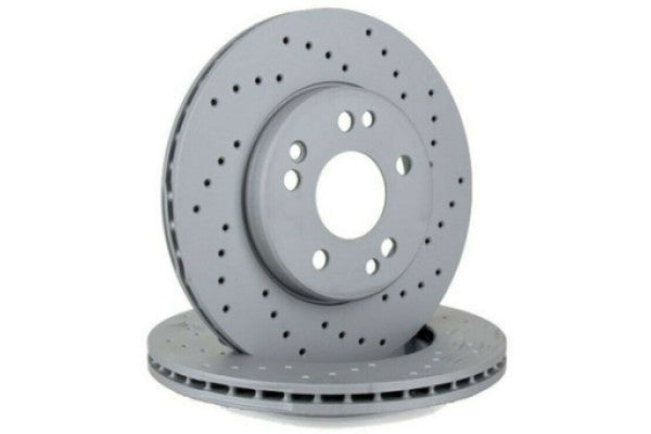 Front Brake Disc Set A2224200172 A222420017228 A2224215000 Compatible With MERCEDES-BENZ S-CLASS W222