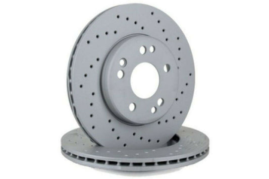 Front Brake Disc Set A2224200172 A222420017228 A2224215000 Compatible With MERCEDES-BENZ S-CLASS W222
