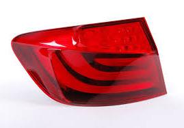 Tail Light Rear Lamp Compatible With BMW 5 Series F10 (2010-2013) Tail Light Rear Lamp Left 63217203229 & Right 63217203230 Tag-TLB-56