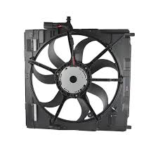 Engine Radiator Cooling Fan Assembly (7 Blades) 17428618240 17427598740 17427533558Compatible With BMW X5 (E70)