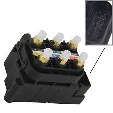 Air Suspension Solenoid Valve Block 4F0616013 4Z7616013 Compatible With AUDI A6 C6 4F2 | A6 / S6