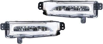 Fog Lamp Fog Light Left 63177406365 & Right 63177406366 Compatible With BMW X5 (G05, F95) &  X6 (G06, F96) & X7 (G07) Tag No.77