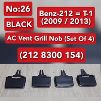 Air Conditioner Back Ac Vent Grille Outlet Tab Clip Slider Repair Kit 2128300154 Compatible With MERCEDES BENZ E-CLASS W212 (Set Of 4)(T-1 2009-2013)