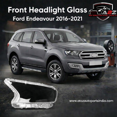 Front Headlight Glass Compatible With Ford Endeavour 2016-2021