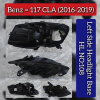 Headlight Base Compatible With Mercedes Benz W117 CLA (2016-2019) Tag No.108