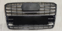 S8 Glossy Black Upgrade Show Grill Compatible With Audi = A8 (2015-18) Tag No.111