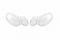 Front Headlight Glass Compatible with  Mercedes-Benz E-CLASS W211 (2007 - 2008).
