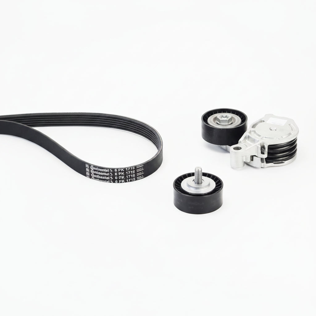 Multi Rib Belt Kit 6PK1715K2 Compatible With BMW X1 (F48) (CONTINENTAL)