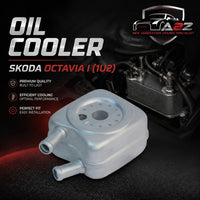 Oil Cooler 068117021B 069118021B 068117021BV 068117021BX Compatible With SKODA OCTAVIA I (1U2) Tag-O-119