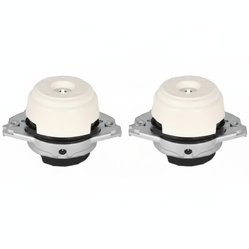 Engine Mount Left 2222403300 A2222403300 & Right 2222403400 A2222403400 Compatible With Mercedes Benz W222 S600 S680