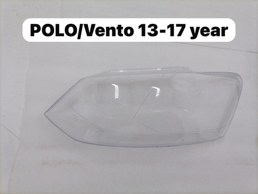 Headlight Lens Cover Compatible With VOLKSWAGEN POLO/VENTO (2013-2017)