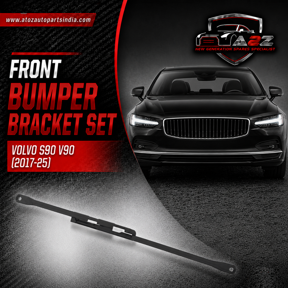 Front Bumper Bracket Set Left 31651561 & Right 31651562 Compatible With Volvo S90 V90 (2017-25)
