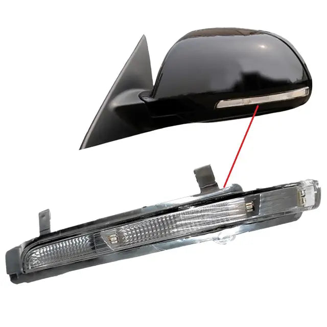 Side Mirror Light Set (Blinker) Left 3T0949101 & Right 3T0949102 Compatible With Skoda Octavia (2010-2013) Tag No.156