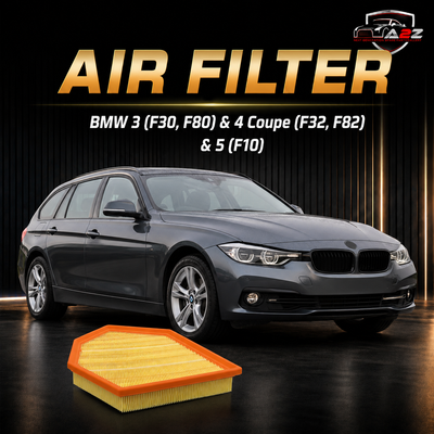 Air Filter 13727843284 & LX2075  Compatible With BMW 3 (F30, F80) & 4 Coupe (F32, F82) & 5 (F10)Tag 230
