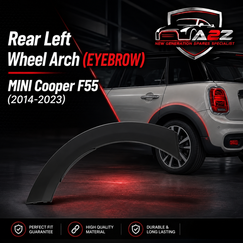 Rear Left Wheel Arch (EYEBROW ) 51777376881 Compatible With  MINI (F55) | MINI / COOPER Tag No.131