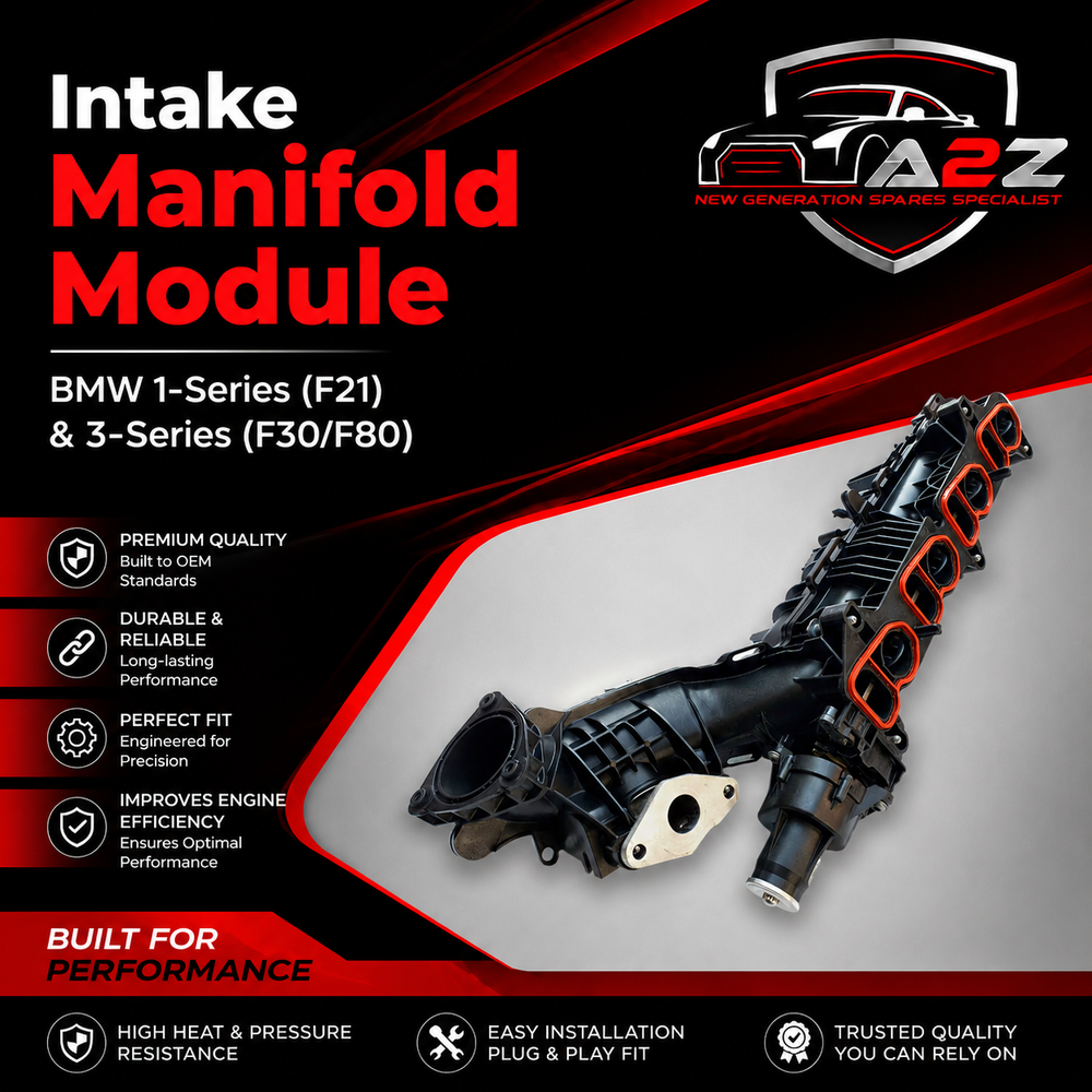 Intake Manifold Module 11618513655 8513655 Compatible With BMW 1-Series (F21) & 3-Series (F30/F80) & 5-Series (G30/F90) & X3 (F25) & X4 (G02/F98)