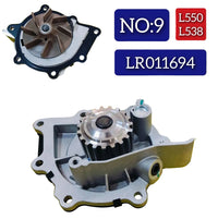 Water Pump LR011694 LR001309 LR009392 Compatible With LAND ROVER DISCOVERY SPORT L550 & RANGE ROVER EVOQUE L538 & JAGUAR XF SPORTBRAKE X250 Tag-W-09