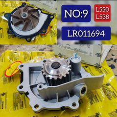 Water Pump LR011694 LR001309 LR009392 For LAND ROVER DISCOVERY SPORT L550 & RANGE ROVER EVOQUE L538 & JAGUAR XF SPORTBRAKE X250 Tag-W-09