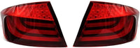 Tail Light Rear Lamp Compatible With BMW 5 Series F10 (2010-2013) Tail Light Rear Lamp Left 63217203229 & Right 63217203230 Tag-TLB-56