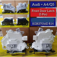 Front Right Door Lock Actuator (5 Pin) 8J2837016D Compatible With AUDI A4 Q5 (2007-17)