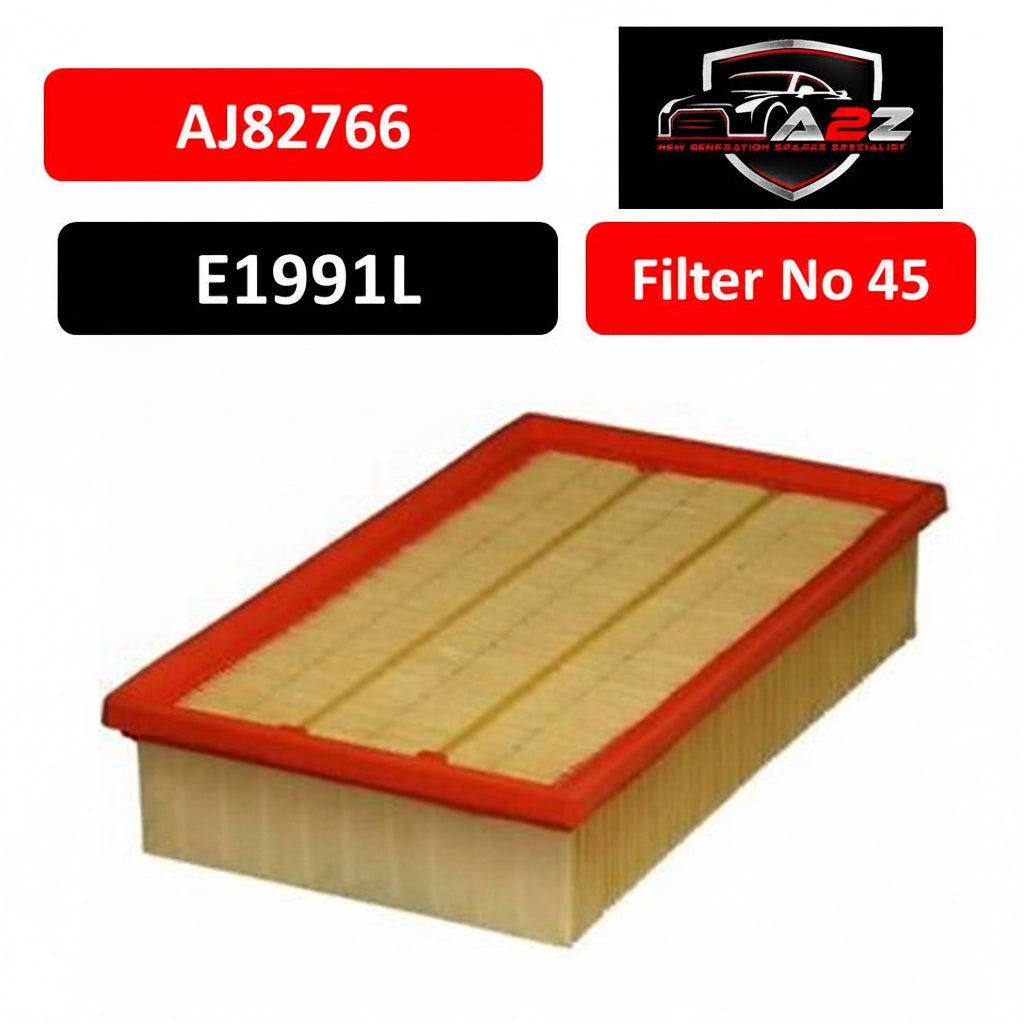 Air Filter E1191L & AJ82766 & LX1957 C2Z15037 Compatible With JAGUAR XF I (X250) & XJ (X351)Tag : 45