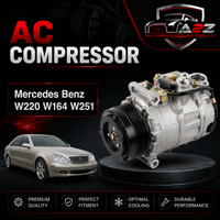 Air Conditioning Compressor 0002309111 Compatible With Mercedes Benz W220 W164 W251
