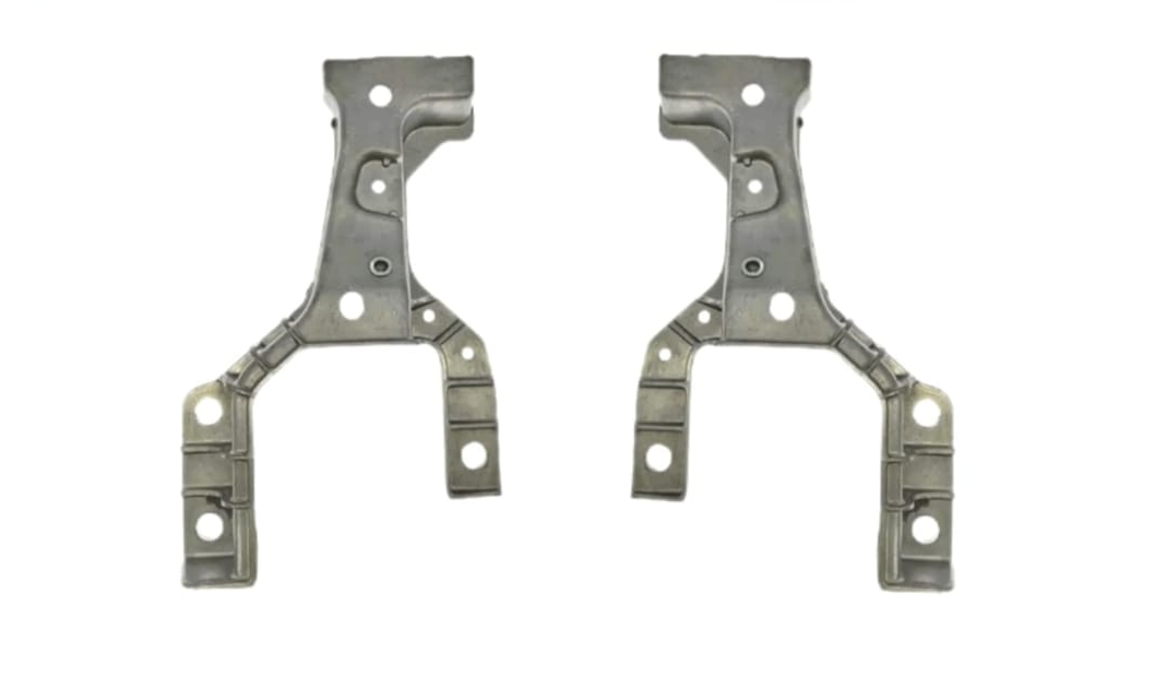 Radiator Braket Set Left T2H12476 & Right T2H12475 Compatible With Jaguar XE (2015-2019) Tag No.3553