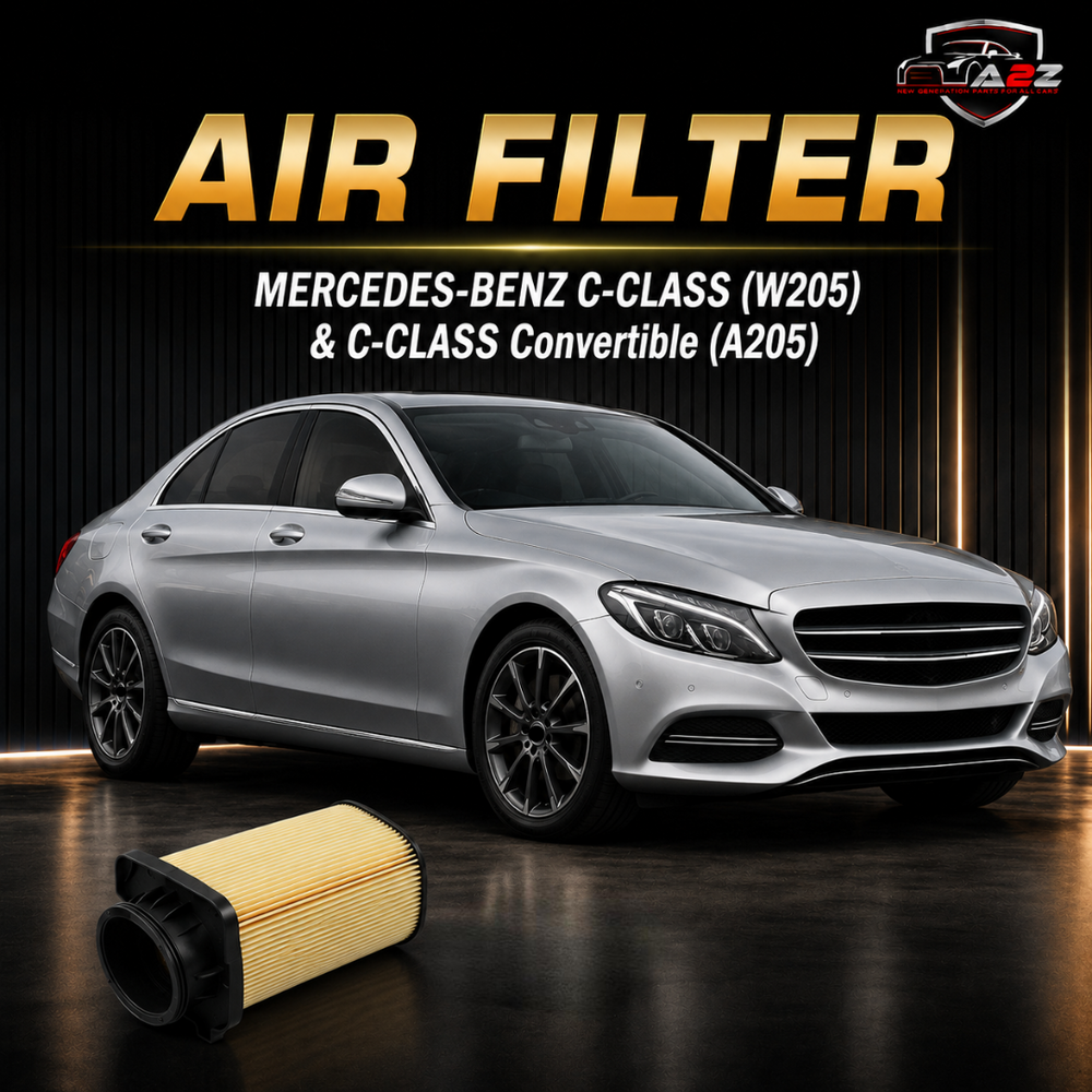 Air Filter E1145L & A2740940004 & LX3775 Compatible With  MERCEDES-BENZ C-CLASS (W205) & C-CLASS Convertible (A205)Tag 89
