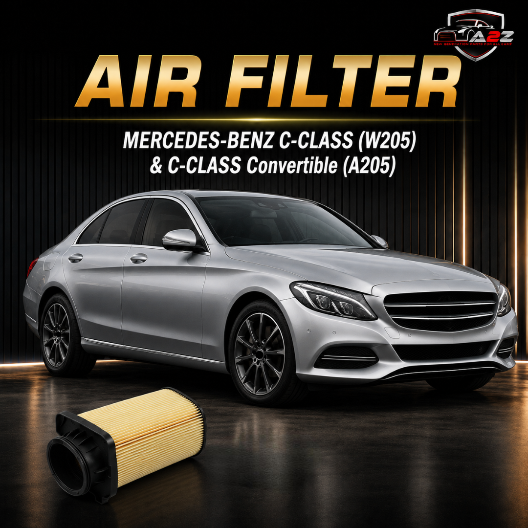 Air Filter E1145L & A2740940004 & LX3775 Compatible With  MERCEDES-BENZ C-CLASS (W205) & C-CLASS Convertible (A205)Tag 89