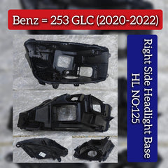 Headlight Base Compatible With Mercedes Benz W253 GLC(2020-2022) Tag No.125